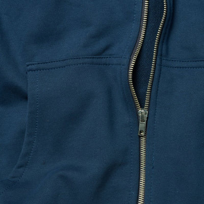 ZIP HOODIE (BLÅ)