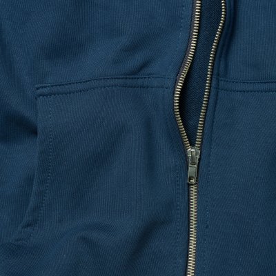 Zip Hoodie (Blå) - Thumbnail 3