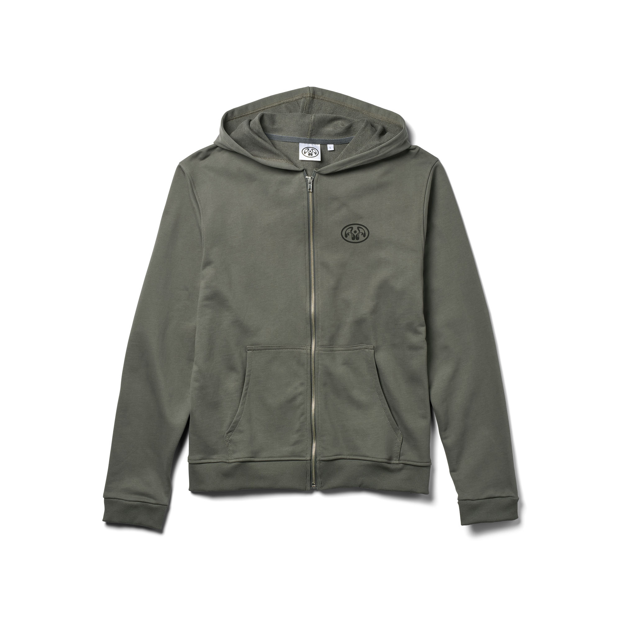 Zip Hoodie (Grå) - Image 1